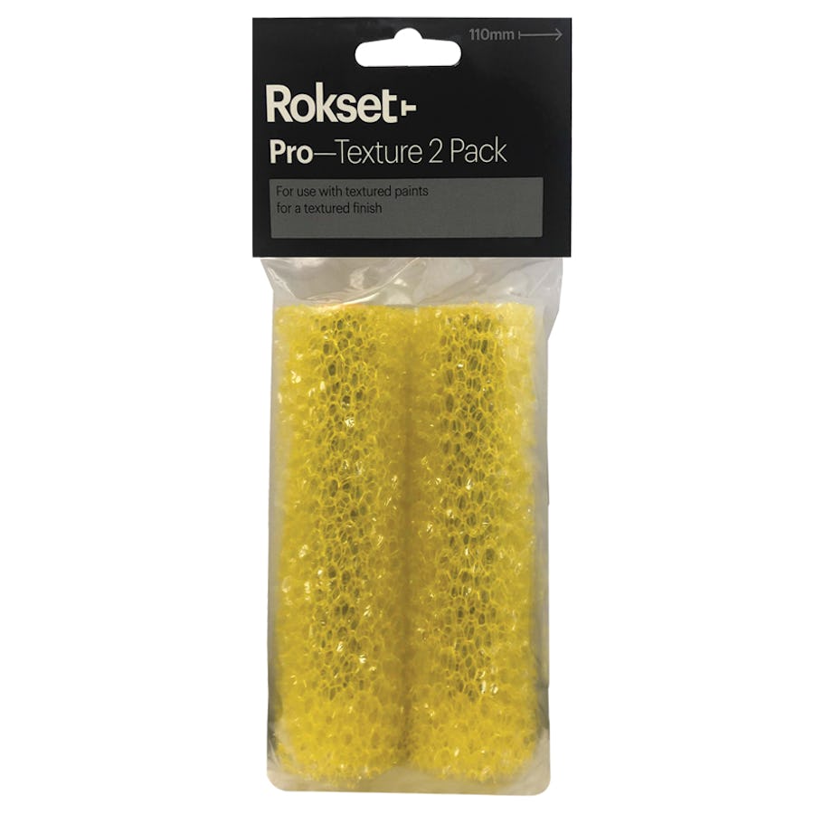 Rokset Pro Texture Mini Roller Cover 110mm 2 Pack 